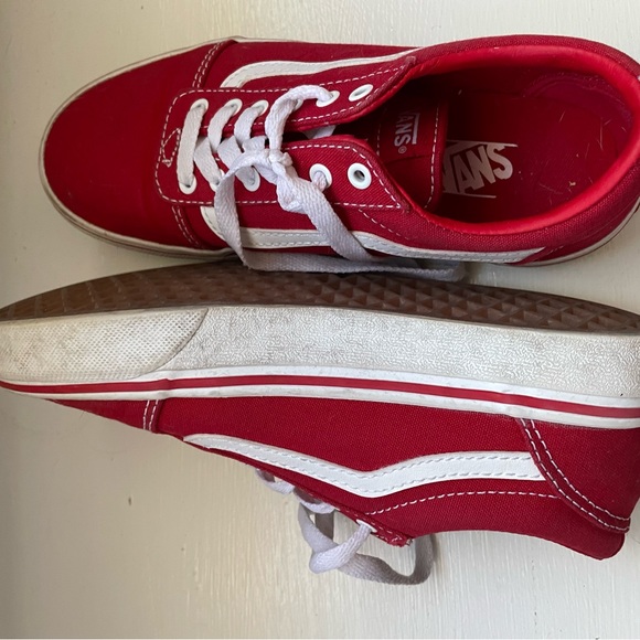 Red Vans - Picture 2 of 3